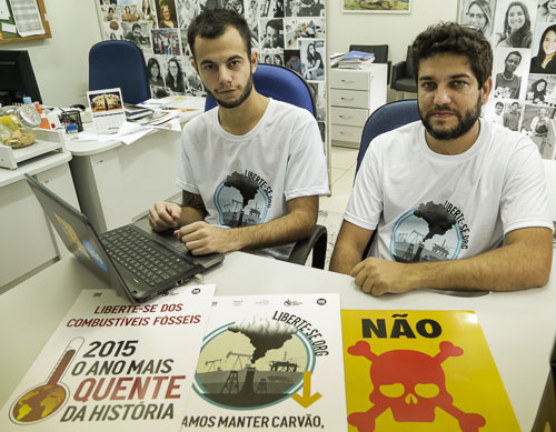 Ilan e Renan, que fazem a campanha em Maringá