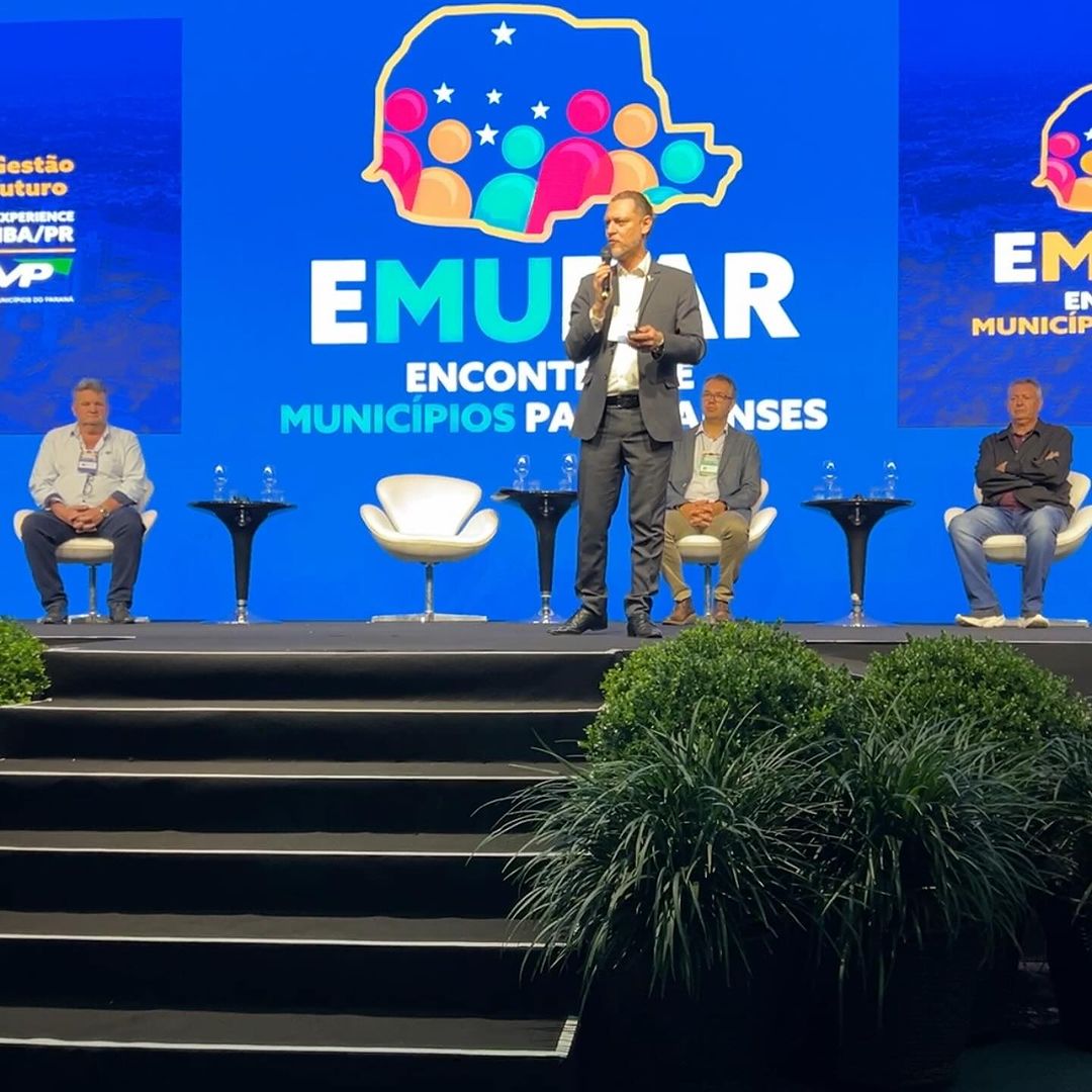 2024 03 20 Reitor Leandro Vanalli no EMUPAR