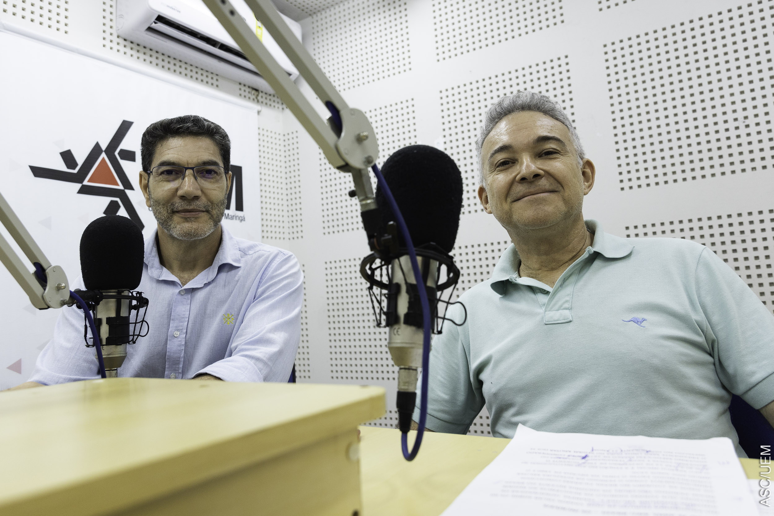 2024 03 22 Mrio Lísias em Visita a Radio UEM FM 8513