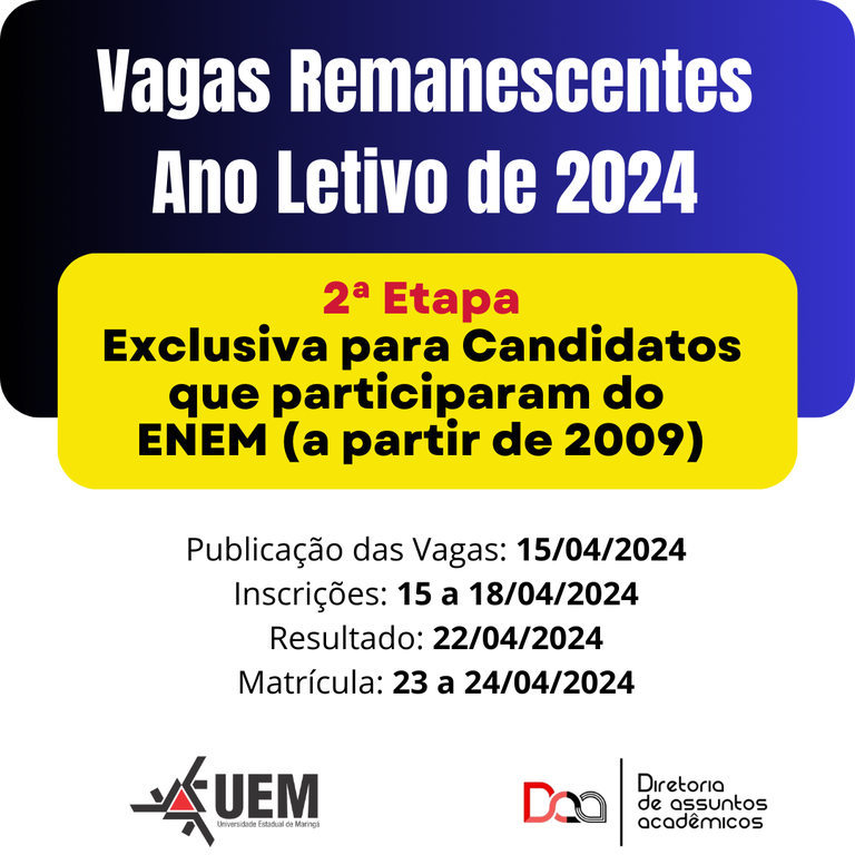 daa 2 etapa remanescentes