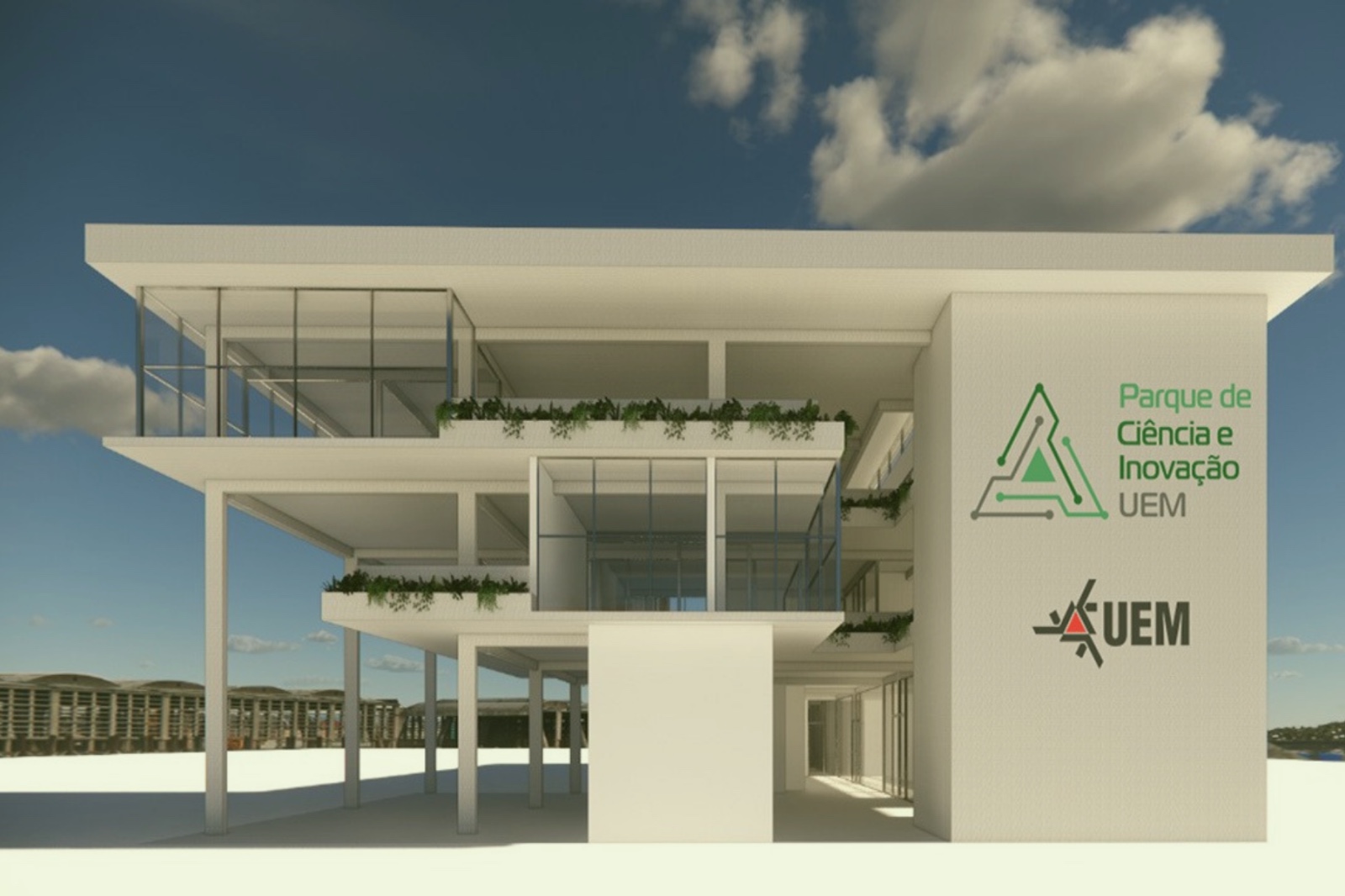 Maquete parque tecnológico