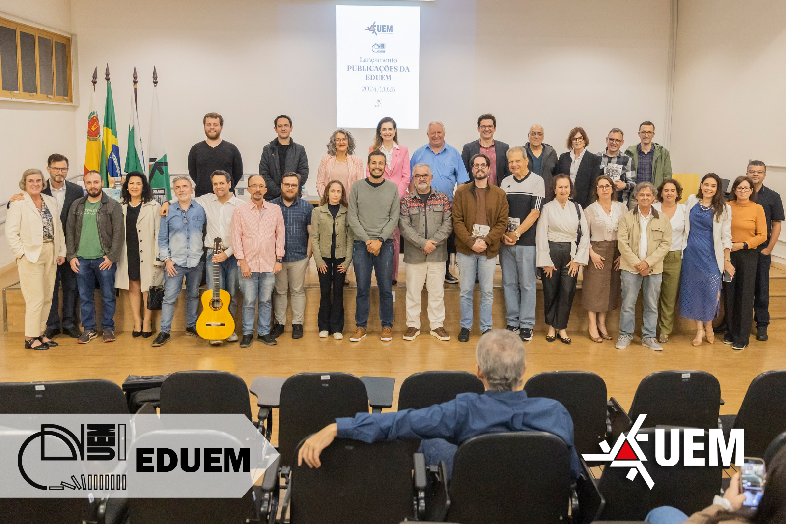 lançamento de livros eduem